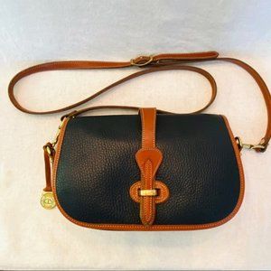 DOONEY & BOURKE 2-Tone Vintage Equestrian Bag